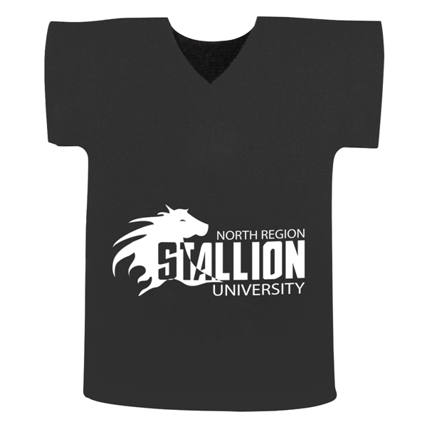 Bottle holder made of laminated open cell foam.... from ASI 61125 Hit Promotional Products / Hit®