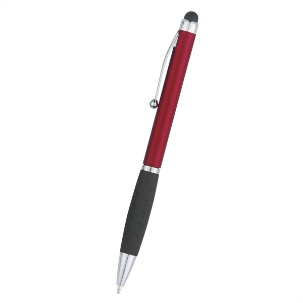 Provence Pen With Stylus has a rubber grip for writing comfort... from ASI 61125 Hit Promotional Products / Hit®