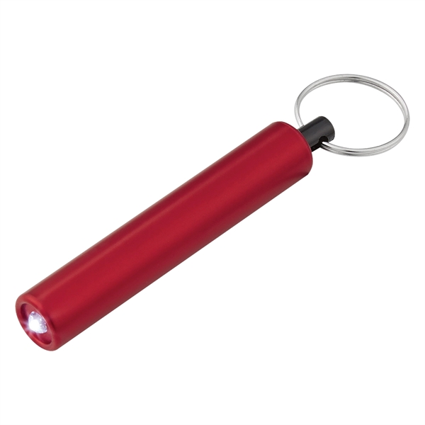 Mini LED flashlight with a split ring key tag attached.... from ASI 61125 Hit Promotional Products / Hit®