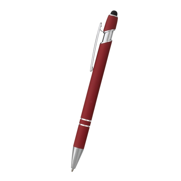Aluminum ballpoint pen with stylus on top.... from ASI 61125 Hit Promotional Products / Hit®