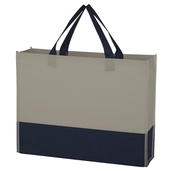Tote bag made from 80-gram non-woven, water-resistant polypropylene with 13" handles.... from ASI 61125 Hit Promotional Products / Hit®