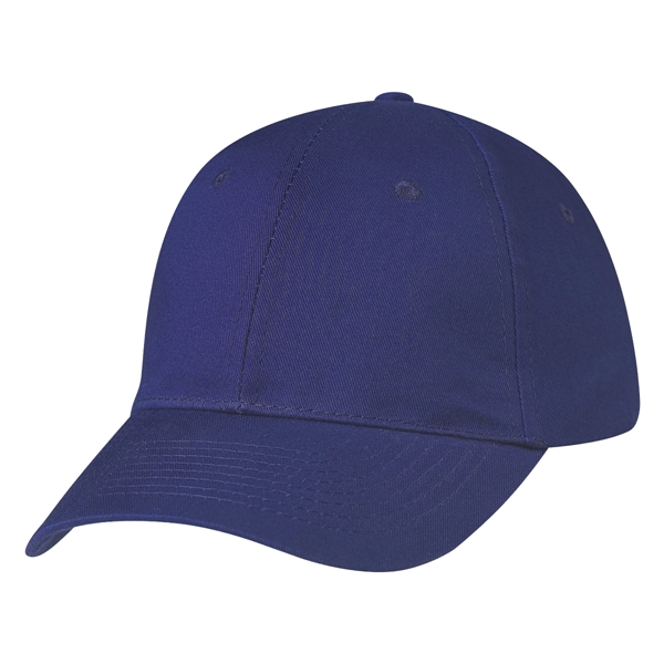 100% Brushed Cotton Twill, 6 Panel, Medium Profile Cap, Structured Crown... from ASI 61125 Hit Promotional Products / Hit®