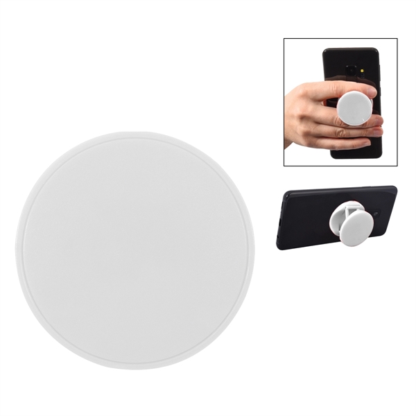 Collapsible phone grip and stand for taking calls, making video calls,... from ASI 61125 Hit Promotional Products / Hit®