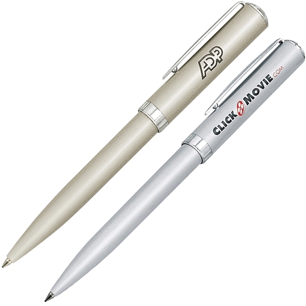 Twist action ballpoint with matte finish.... from ASI 79535 Primetime / Primetime