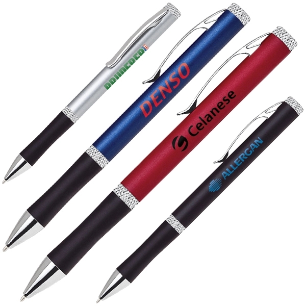 Aluminum twist action ballpoint pen.... from ASI 79535 Primetime / Primetime