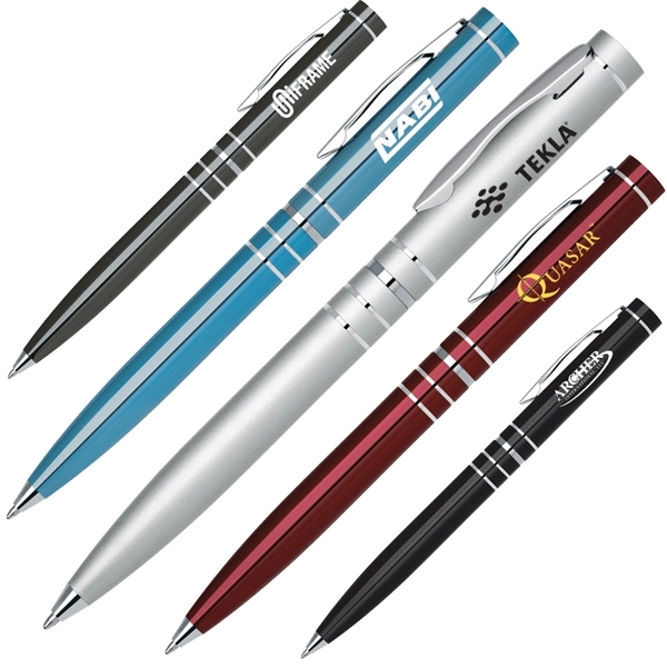 Twist action aluminum ballpoint... from ASI 79535 Primetime / Primetime