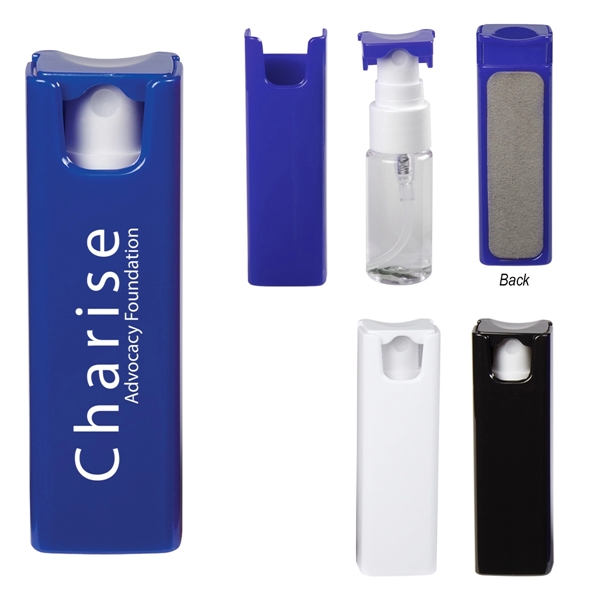 0.5 oz Screen Cleaner and Spray. Microfiber Cloth on Back of... from ASI 61125 Hit Promotional Products / Hit®