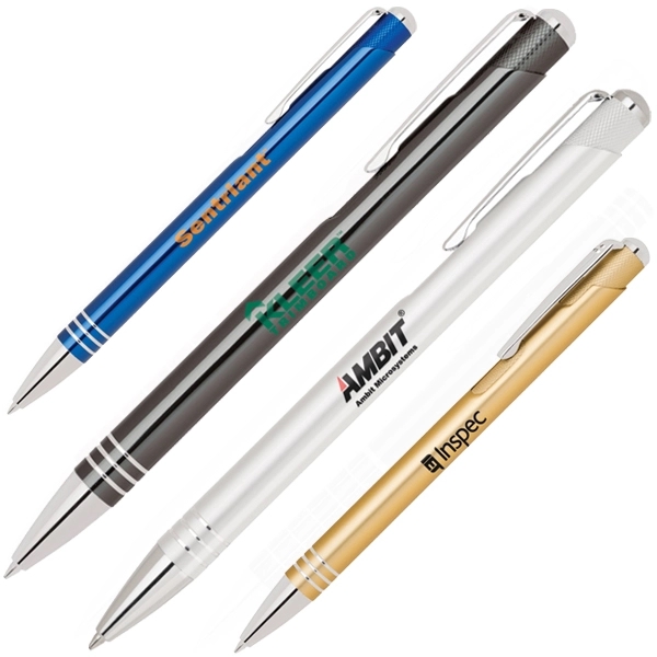 Aluminum click Action Ballpoint Pen... from ASI 79535 Primetime