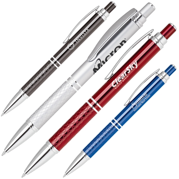 Aluminum click action ballpoint pen... from ASI 79535 Primetime