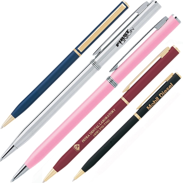 Twist action slim ballpoint pen.... from ASI 79535 Primetime / Primetime
