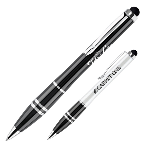 Dual function design pen with a capacitive soft touch stylus.... from ASI 79535 Primetime / Primetime