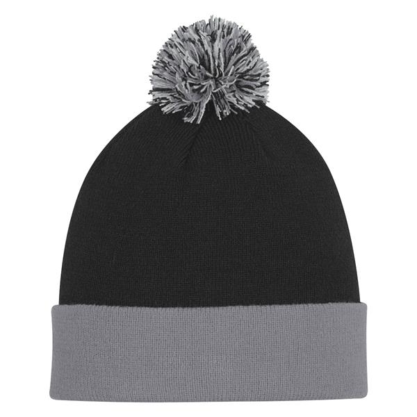 Knit Pom Beanie With Cuff... from ASI 61125 Hit Promotional Products / Hit®