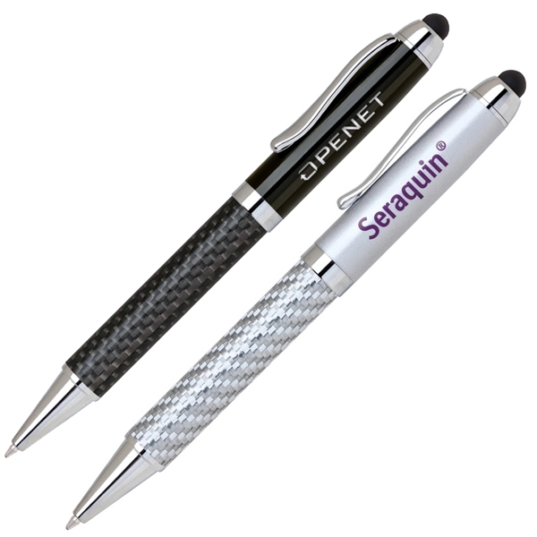 Brass ballpoint pen with stylus.... from ASI 79535 Primetime / Primetime