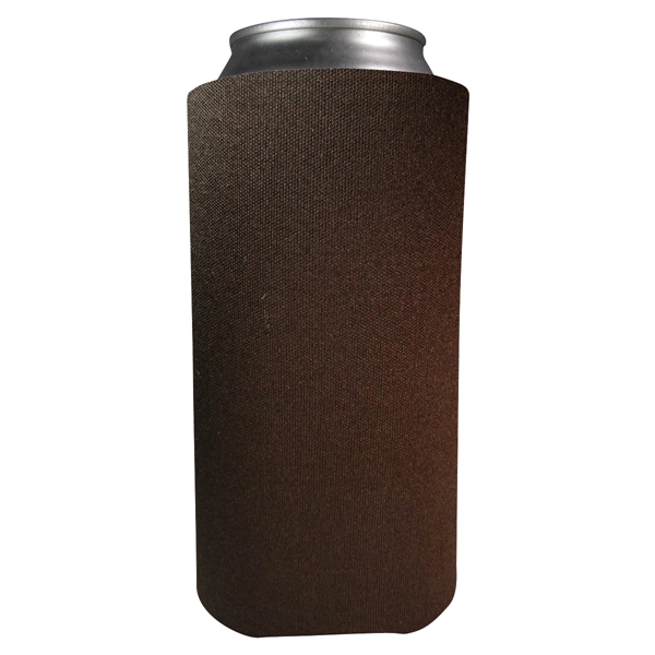Foam 16 oz. can holder that folds flat for easy storage.... from ASI 61125 Hit Promotional Products / Hit®