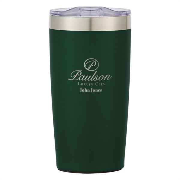20 oz. travel mug with spill-resistant lid and double-wall insulation... from ASI 61125 Hit Promotional Products / Hit®