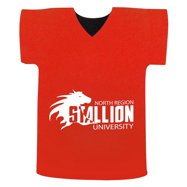 Bottle holder made of laminated open cell foam.... from ASI 61125 Hit Promotional Products / Hit®