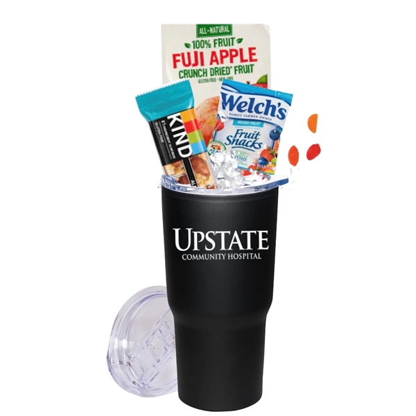 Stainless Tumbler with Healthy Snacks... from ASI 89971 Stuff A Mug
