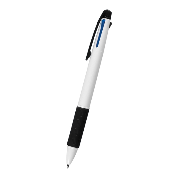3 in 1 pen has three ink colors and a rubber... from ASI 61125 Hit Promotional Products / Hit®