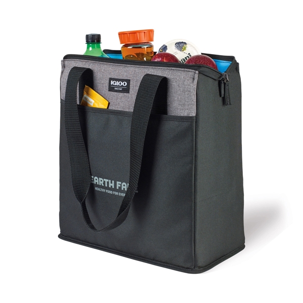 13.75" 14.5"x  7.5" 600 Denier polyester insulated shopping tote with... from ASI 56070 Gemline / Gemline®