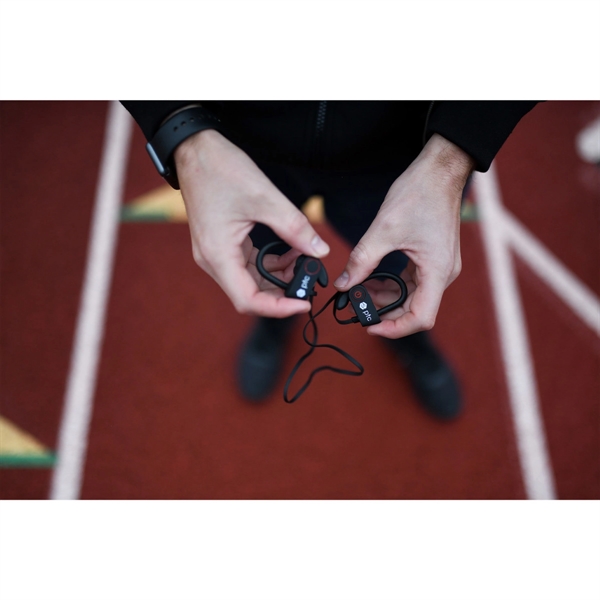 2" x 1.38" x 1.25" plastic and silicone Arcos Bluetooth earbuds... from ASI 56070 Gemline / Gemline®