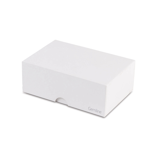 Plastic and silicone Optima TWS earbuds with  2.25" x 1.25"... from ASI 56070 Gemline / Gemline®