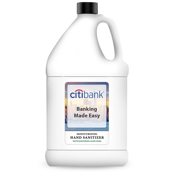 One gallon bottle of 77% ethyl alcohol hand sanitizer with organic... from ASI 61005 Hirsch Gift Inc