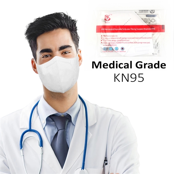 KN95 mask constructed of two layers of PP nonwoven fabric, one... from ASI 40544 Binaco / Binaline
