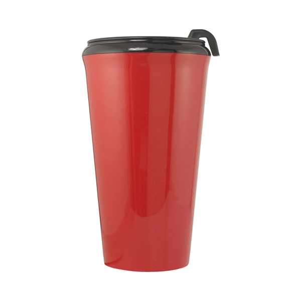 The 16 oz USA Made Insulated Infinity tumbler has a high-gloss... from ASI 93520 Ventura Inc