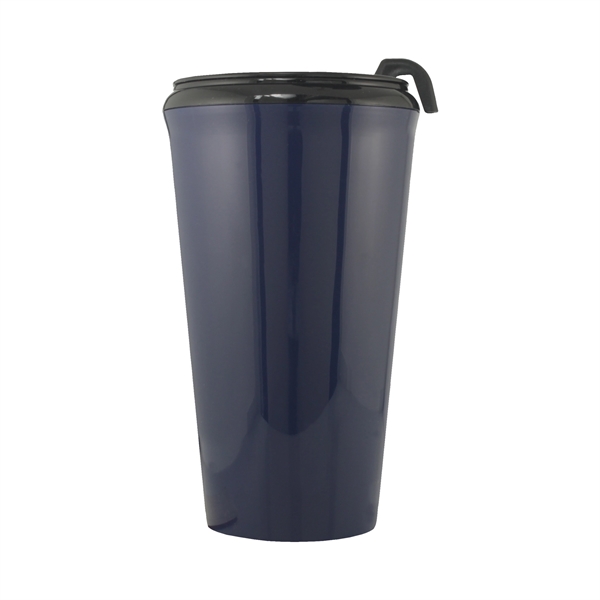 The 16 oz USA Made Insulated Infinity tumbler has a high-gloss... from ASI 93520 Ventura Inc
