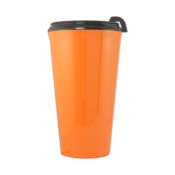 The 16 oz USA Made Insulated Infinity tumbler has a high-gloss... from ASI 93520 Ventura Inc