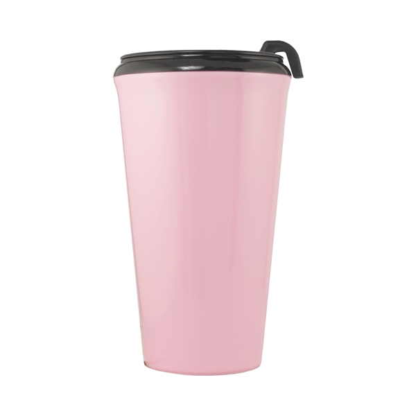 The 16 oz USA Made Insulated Infinity tumbler has a high-gloss... from ASI 93520 Ventura Inc