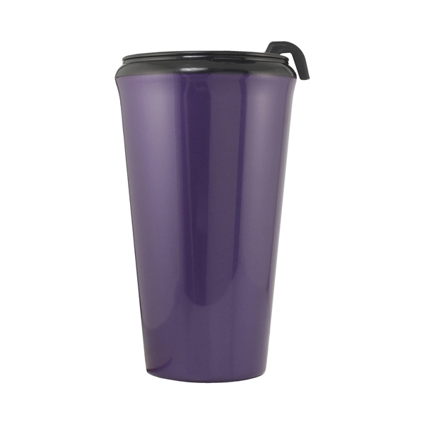 The 16 oz USA Made Insulated Infinity tumbler has a high-gloss... from ASI 93520 Ventura Inc