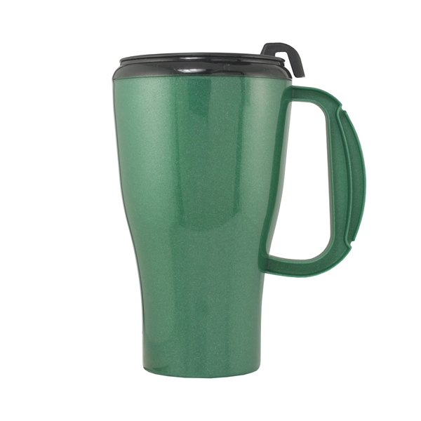 The 16 oz Insulated Omega mug has a high-gloss finish and... from ASI 93520 Ventura Inc
