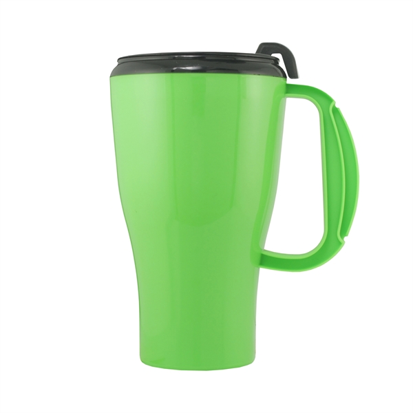 The 16 oz Insulated Omega mug has a high-gloss finish and... from ASI 93520 Ventura Inc