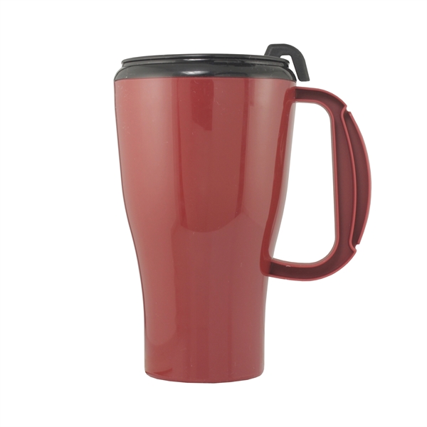 The 16 oz Insulated Omega mug has a high-gloss finish and... from ASI 93520 Ventura Inc