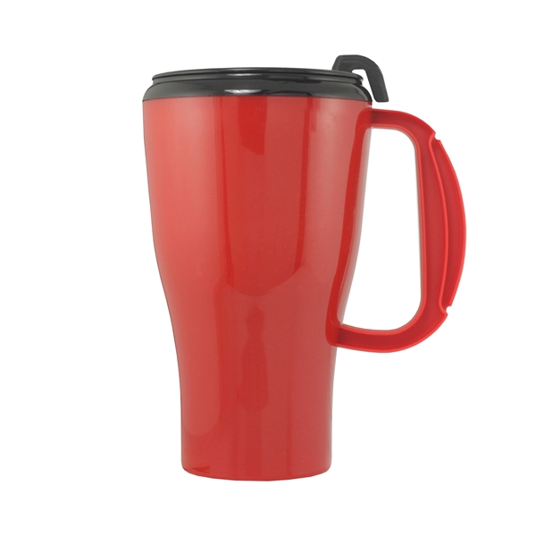 The 16 oz Insulated Omega mug has a high-gloss finish and... from ASI 93520 Ventura Inc