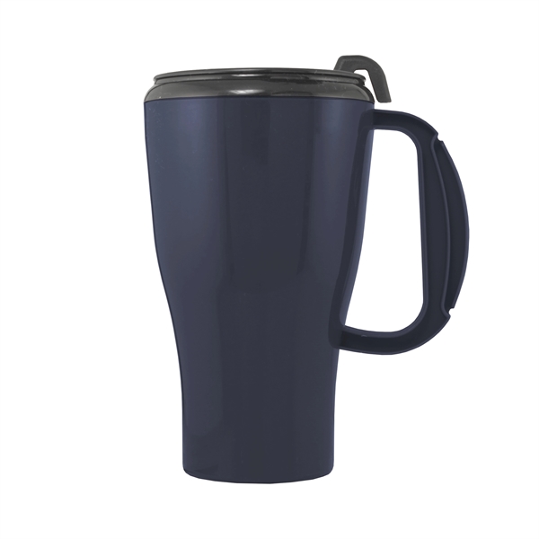 The 16 oz Insulated Omega mug has a high-gloss finish and... from ASI 93520 Ventura Inc