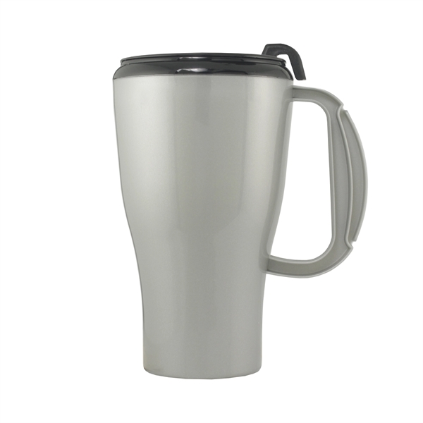The 16 oz Insulated Omega mug has a high-gloss finish and... from ASI 93520 Ventura Inc