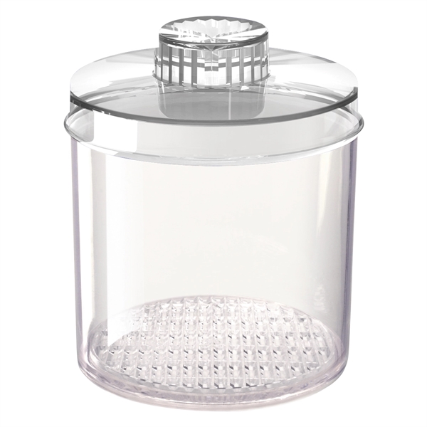 BPA free, break-resistant apothecary jar with a lid featuring a beveled... from ASI 61125 Hit Promotional Products / Hit®