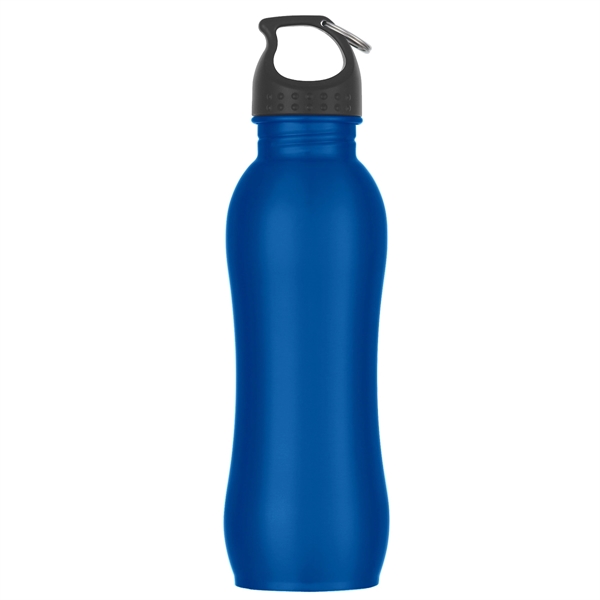 Stainless steel grip bottle with screw on spill resistant lid, 25... from ASI 61125 Hit Promotional Products / Hit®