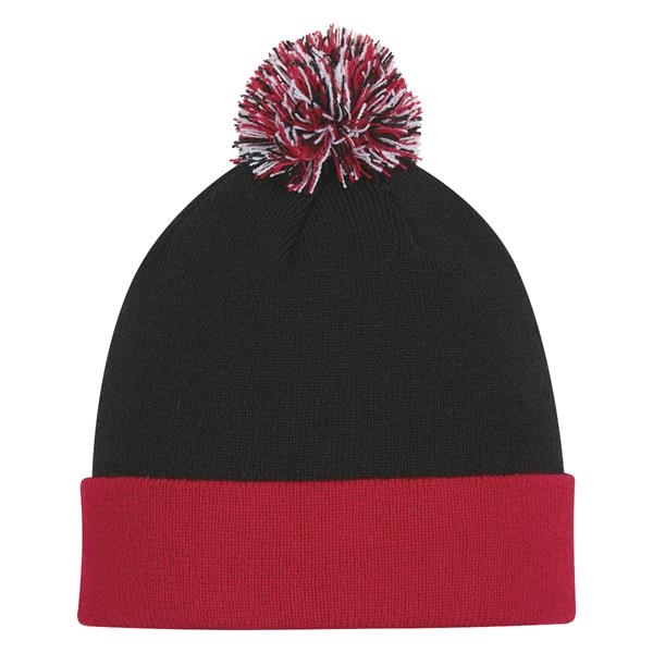 Knit Pom Beanie With Cuff... from ASI 61125 Hit Promotional Products / Hit®