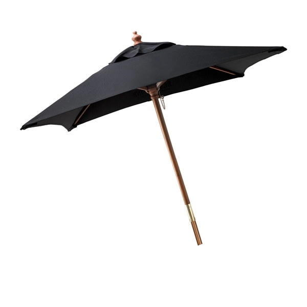 7 foot wood square market umbrella with heavy-duty 8 oz. polyester... from ASI 76730 Peerless Umbrella Co Inc / Threads By Peerless