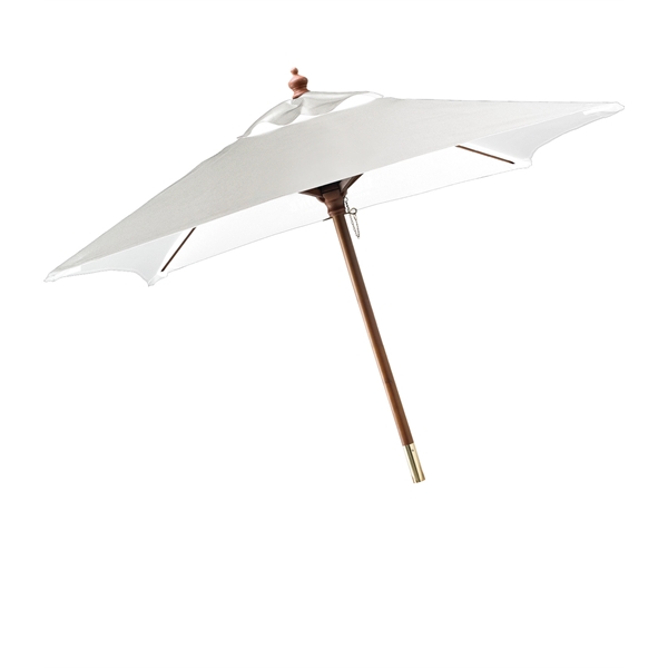 7 foot wood square market umbrella with heavy-duty 8 oz. polyester... from ASI 76730 Peerless Umbrella Co Inc / Threads By Peerless