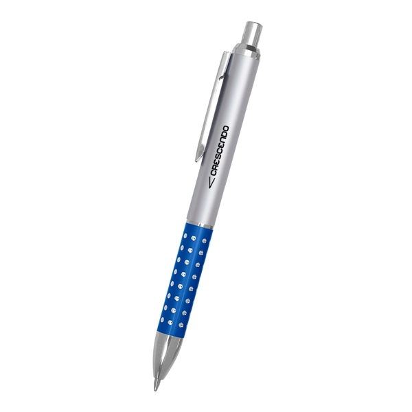 Pen with diamond cut grip.... from ASI 61125 Hit Promotional Products / Hit®