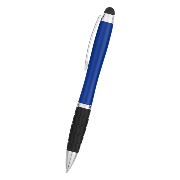 Twist-action pen with a light, stylus, and rubber grip for better... from ASI 61125 Hit Promotional Products / Hit®