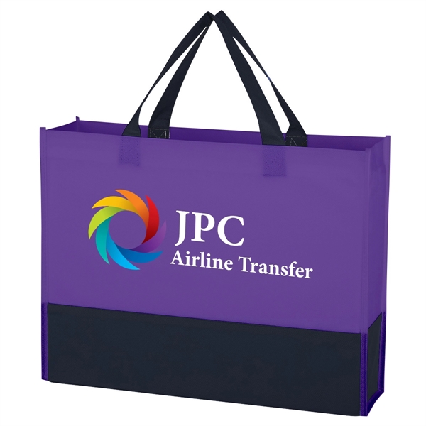 Tote bag made from 80-gram non-woven, water-resistant polypropylene with 13" handles.... from ASI 61125 Hit Promotional Products / Hit®