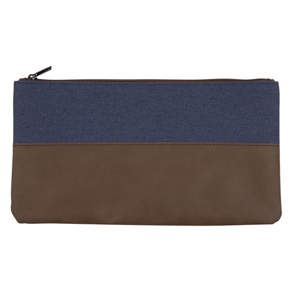 10" x 5 1/2" zippered pouch made of 12 oz. cotton... from ASI 61125 Hit Promotional Products / Hit®