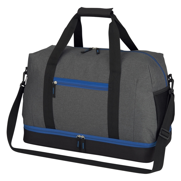 19 1/2" x 12 1/2" x 10" duffel bag made of... from ASI 61125 Hit Promotional Products / Hit®