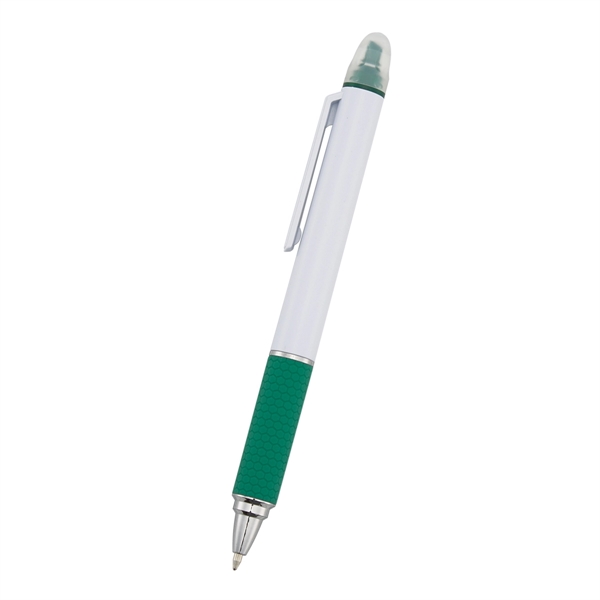 Sayre twist-action pen with black ink, an extra-wide pocket clip, and... from ASI 61125 Hit Promotional Products / Hit®