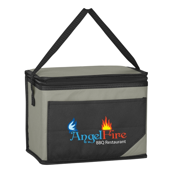 Non-Woven Chow Time Kooler Bag. Made Of 80 Gram Non-Woven, Coated... from ASI 61125 Hit Promotional Products / Hit®